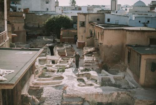 Tetouan tannery 